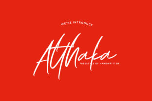 Atthaka: A Lighthearted Script Font for Web Design