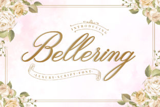 Bellering: A Premium Script Handwritten Font Review