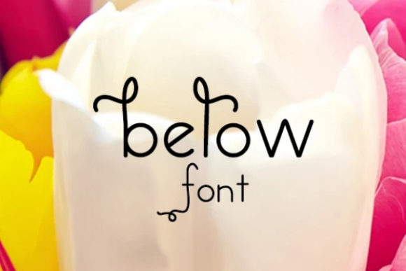 Below: A Modern Handwritten Font for Marketers