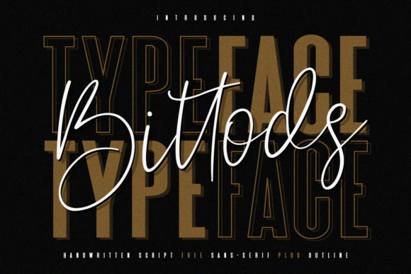 Bittods Duo: A Premium Script and Sans Serif Font Pairing