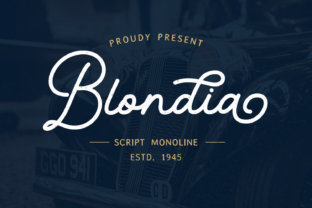 Blondia: The Enchanting Script Font for Brands