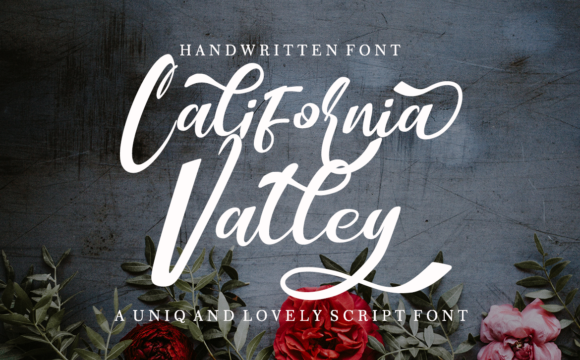 California Valley: A Bouncy Handwritten Font for Web Design