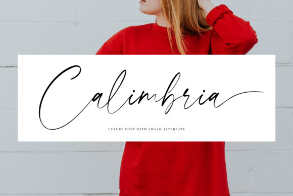 Calimbria: A Premium Script Font for Modern Campaigns