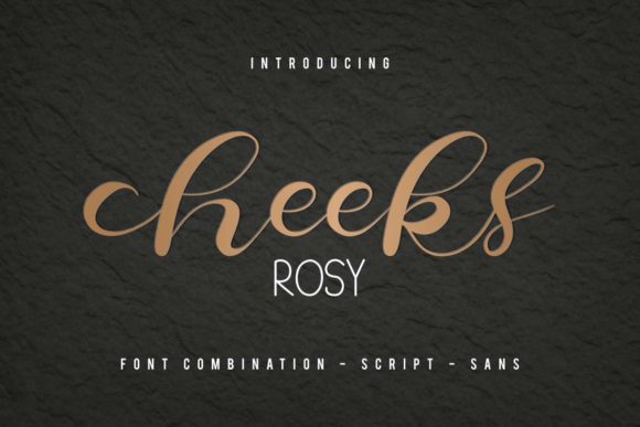 Cheeks Rosy: The Elegant Script Font for Business