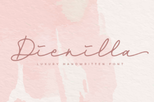 Dienilla: A Luxury Handwritten Font Review