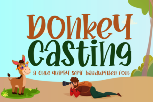 Donkey Casting: A Magical Script Font for Elegant Branding