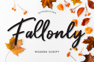 Fallonly: A Modern Script Font for Your Brand