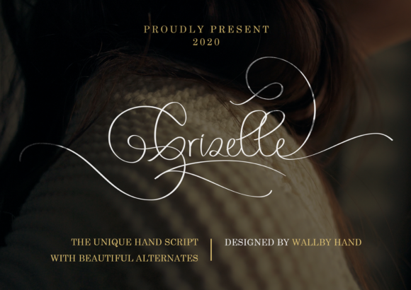 Grizelle: A Sophisticated Script Font for Makers