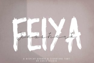 Jenoshark Feiya: The Perfect Script Font for Small Business