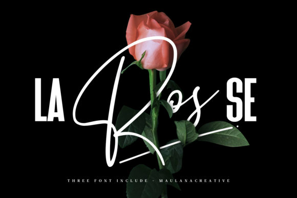 La Rosse: The Modern Script Font for Crafters