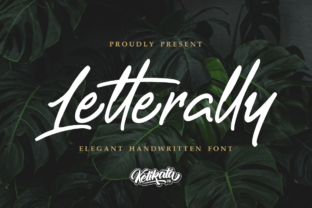Letterally: A Charming Script Font for Web Design
