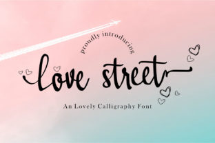 Lovestreet: A Romantic Script Font for Makers