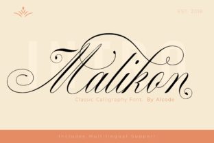 Malikon: The Elegant Script Font for Business Branding