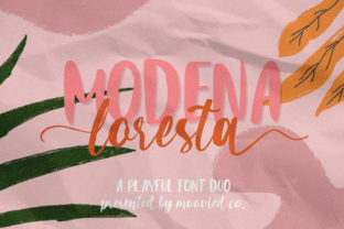 Modena Loresta Duo: A Modern Script Font Review