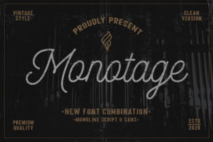 Monotage: The Perfect Duo Font for Brand Identity