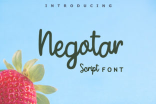 Negotar: The Bold Handwritten Font for Campaigns