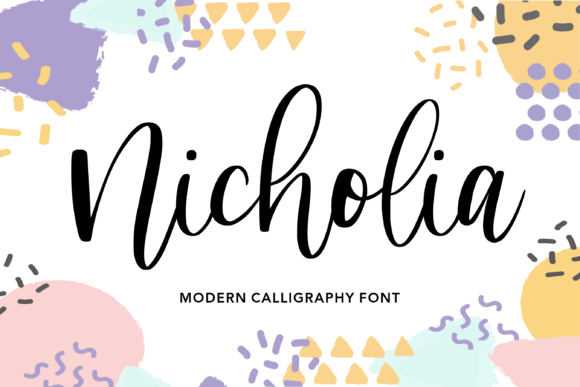 Nicholia: The Modern Handwritten Font for Marketers