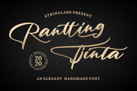 Rantting Tjinta: A Stylish Handwritten Script Font Review