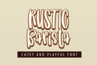 Rustic Barista: A Charming Script Font for Branding