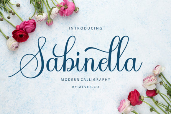 Sabinella: The Elegant Script Font for Makers