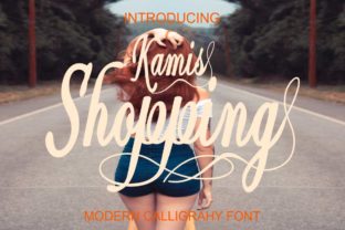 Shopping Kamis: The Friendly Script Font for Marketers