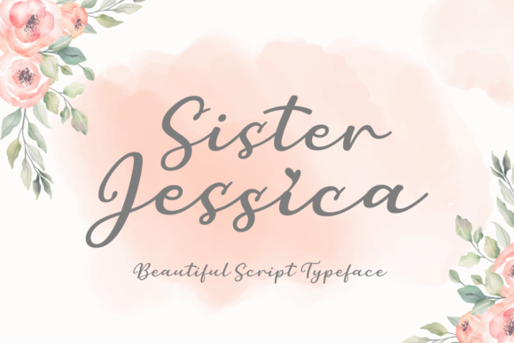 Sister Jessica: A Premium Script Font for Makers