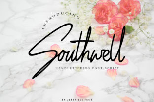 Southwell: A Magical Script Font for Makers