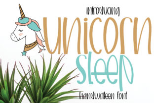 Unicorn Sleep: A Cute Script Font for Campaigns