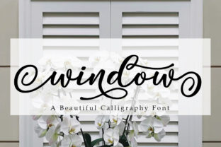 Window: A Sweet Script Font for Branding