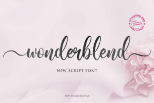 Wonderblend: The Friendly Script Font for Marketers