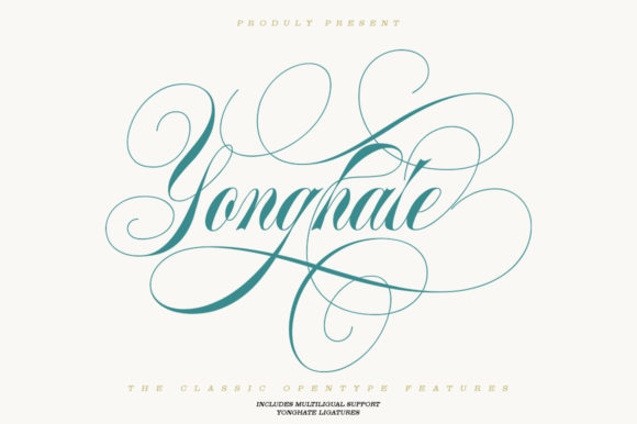 Yonghate: A Premium Script Font for Web Design
