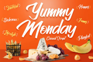 Yummy Monday: A Quirky Script Font for Brands